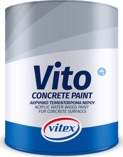 Vitex Vito Betonfarbe Acryl Charcoal Wasser 9Es