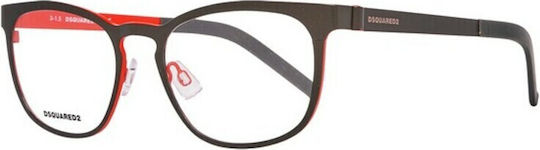 Dsquared2 Metal Eyeglass Frame Gray DQ 5184 020