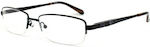 Guess Metal Eyeglass Frame Black GU1816 BLK