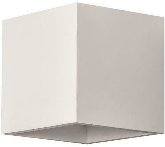 Eurolamp Modern Lumină de Perete cu Soclu G9 Alb 14x14x14cm