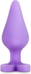 Blush Play with Me Naughtier Candy Heart Fuck Me Πρωκτική Σφήνα Purple 9.5cm