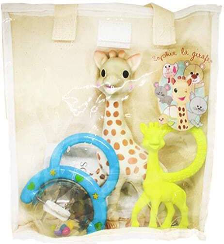 Sophie La Girafe Gift Bag Teething Relief for 0 m+ 3pcs