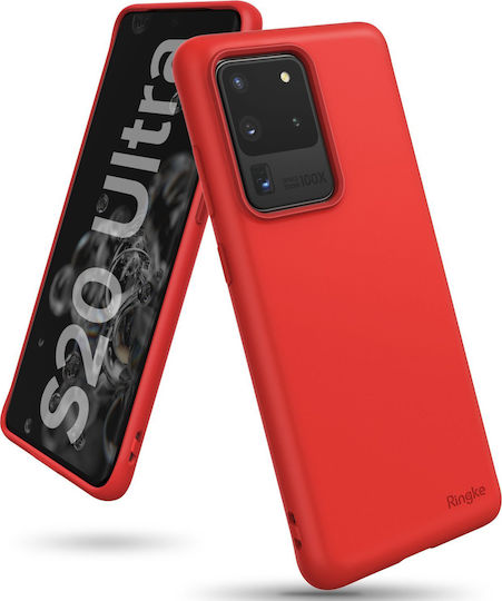 Ringke Air S Back Cover Silicone 2mm Red (Galaxy S20 Ultra)
