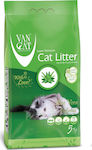 Van Cat Perfumed Clumping Odour Control Cat Litter Aloe Vera 5kg