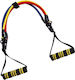 Body Sculpture Fitness Tubular Elastic Bands with Handles Set 3pcs Multicolored 43 CM 0.432m