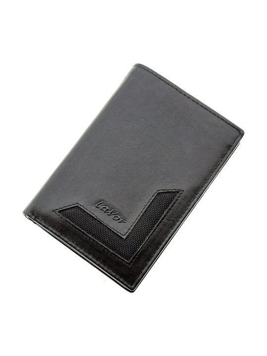 Lavor 1-9735 Men's Leather Wallet Black