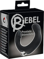 You2Toys Rebel Prostate Stimulator Anal Vibrator Black 8.5cm