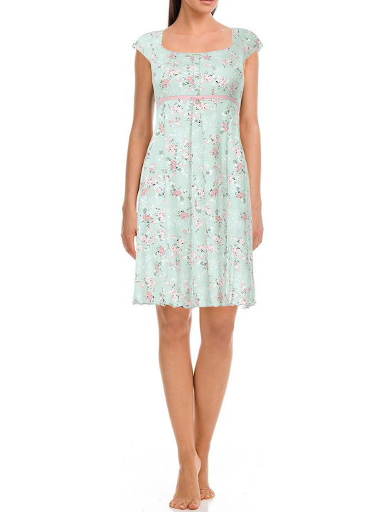 Vamp Nightgown Maternity & Nursing Veraman