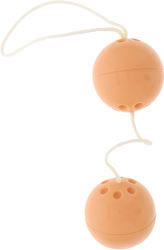 Seven Creations Rubber Balls Κολπικές Μπάλες Flesh Seven Creations Rubber Balls Κολπικές Μπάλες Flesh