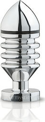 Mystim Hector Helix S E-Stim Butt Plug Anal Plug Klein Silber 10cm