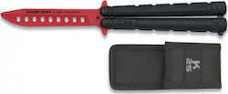 K25 Butterfly Knife Red with Case