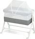 Cam Mosquito Net Cradle Tulle A-929-920 with Elastic White