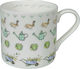 Sophie Allport Catch Me If You Can Cană Ceramică Albă 275ml 1buc