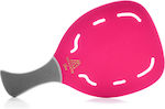 My Morseto Gold Beach Racket Pink 380gr with Slanted Handle Gray