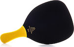 My Morseto Gold Beach Racket Black 380gr with Straight Handle Yellow