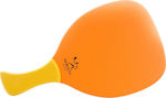 My Morseto Gold Beach Racket Orange 400gr with Slanted Handle Yellow