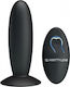 Pretty Love Remote Control Vibrating Plug Dop Anal cu vibrație Black 11cm