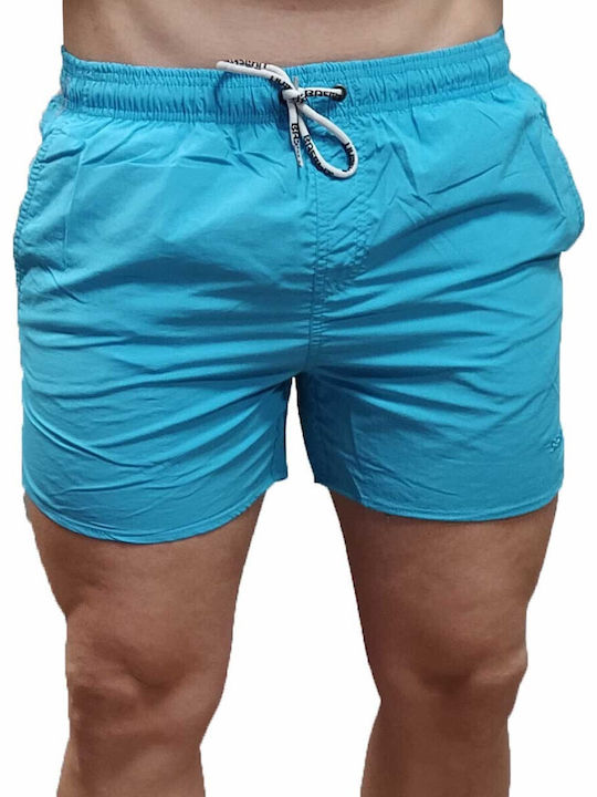 Basehit Volley Men's Swimwear Shorts Light Blue