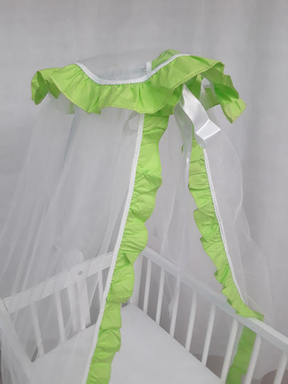 Beboulino Mosquito Net Crib Tulle 708-1300-0017 Green 100x250cm