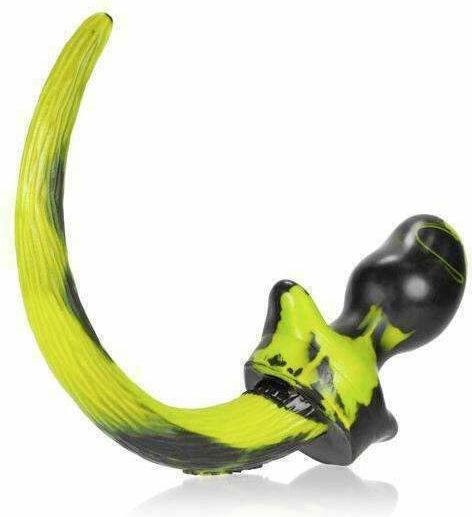 Oxballs Puppy Tail Pug Πρωκτική Σφήνα Small Small Κίτρινη