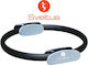 Sveltus Pilates Ring 38cm Μαύρο