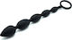 Rimba Latex Play Anal Beads Perle anale Negre 25.5cm