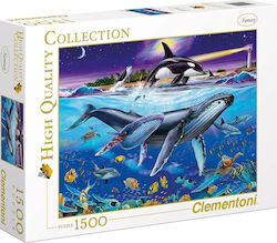 Whales Puzzle 2D 1500 Bucăți