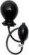 Rimba Bondage Play Inflatable Plug Massive Core Anal Plug Schwarz