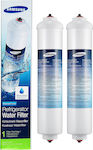 Samsung Εξωτερικό Ανταλλακτικό Φίλτρο Νερού Ψυγείου από Ενεργό Άνθρακα External In Line DA29-10105J 2τμχ