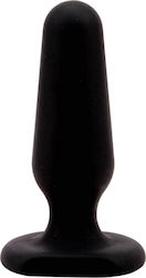 Chisa Novelties Black Mont Silicone Plug Πρωκτική Σφήνα Small Black 6.5cm