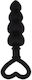 Chisa Novelties Black Mont Beaded Luv Probe Πρωκτική Σφήνα Black 11.5cm