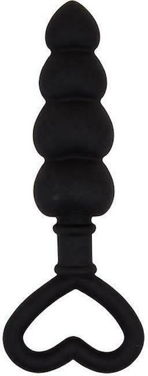 Chisa Novelties Black Mont Beaded Luv Probe Πρωκτική Σφήνα Black 11.5cm