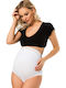 White Maternity Brief