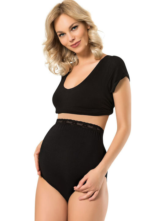 Namaldi Black Maternity Brief