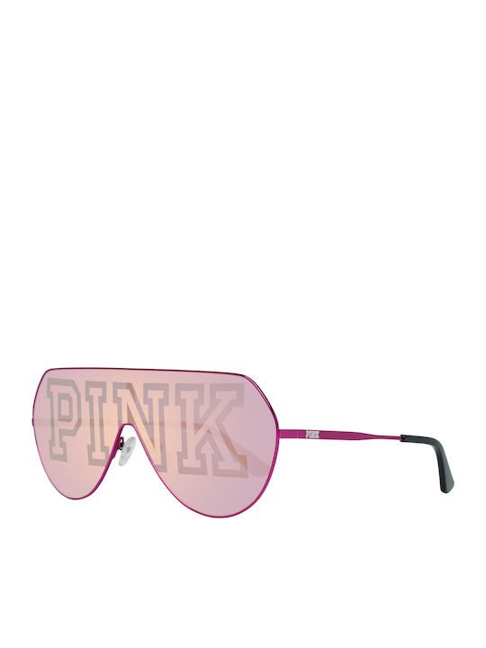 Victoria's Secret Women's Sunglasses with Pink Metal Frame and