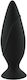 Malesation Silicone Plug Large Анална тапа Large Черна 10см