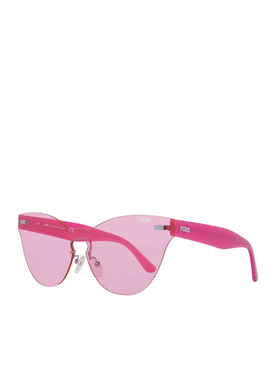 Victoria's Secret Sonnenbrillen mit Rosa Rahmen und Rosa Linse PK0011 72Z