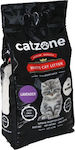 Catzone White Cat Litter Clumping Odour Control Cat Litter Lavender 5kg