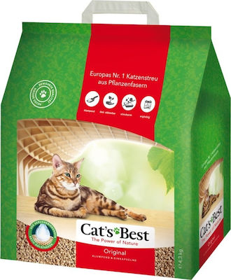 Cat's Best Original Clumping Wood Pellet Cat Litter 4.3kg 10lt