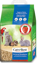 Cat's Best Universal Wood Pellet Cat Litter Strawberry 5.5kg 10lt