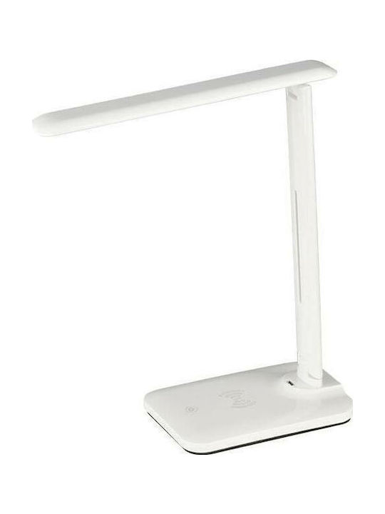 Aca Folding Office LED Lighting 12x17x33cm White SF27LEDWH