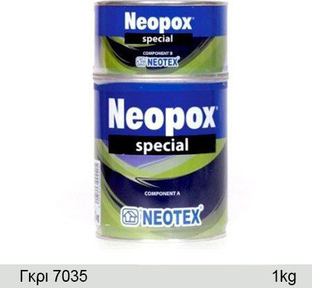 Neotex Neopox Special Αντιδιαβρωτικό Χρώμα Γκρι 1kg