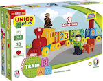 Androni Giocattoli Educational Blocks Educational Train for 1.5 - 5 Years 33pcs