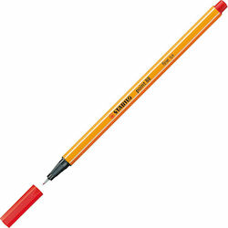 Stabilo Point 88 Zeichenmarker 0.4mm Rot