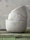 Nima Coș decorativ Tesatura Panier Ivory 28x28x15buc