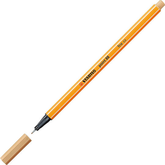 Stabilo Point 88 Design Marker 0.4mm Light Ochre