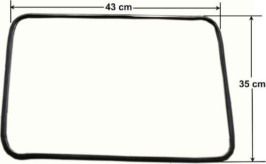 096824 Replacement Oven Gasket Compatible with Neff / Bosch / Pitsos / Siemens 35x43cm