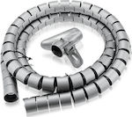 Lineme Cable Spiral Tubes 2m Gray 1pcs