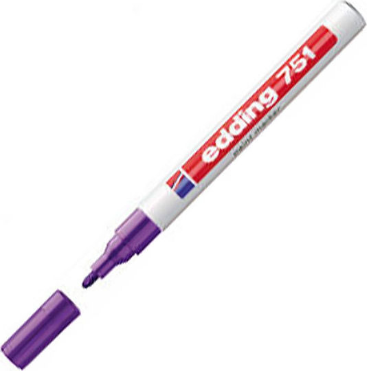 Edding 751 Permanent Marker 2mm Lila