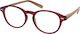 Eyelead Ε186 Reading Glasses +2.00 in Burgundy color Ε186 E 186